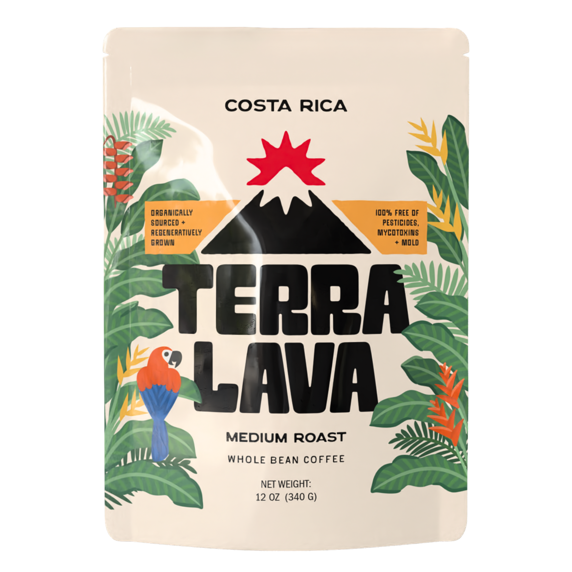 Terra Lava - Mold Free Coffee From Costa Rica (Medium Roast